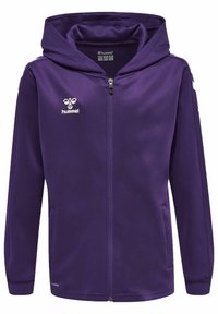 Hummel - HMLCORE XK - Sweatjacke - acai white Thumbnail-Bild 1