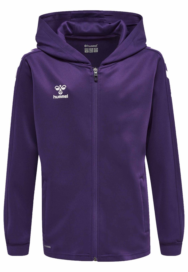Hummel - HMLCORE XK - Sweat zippé - acai white, Agrandir
