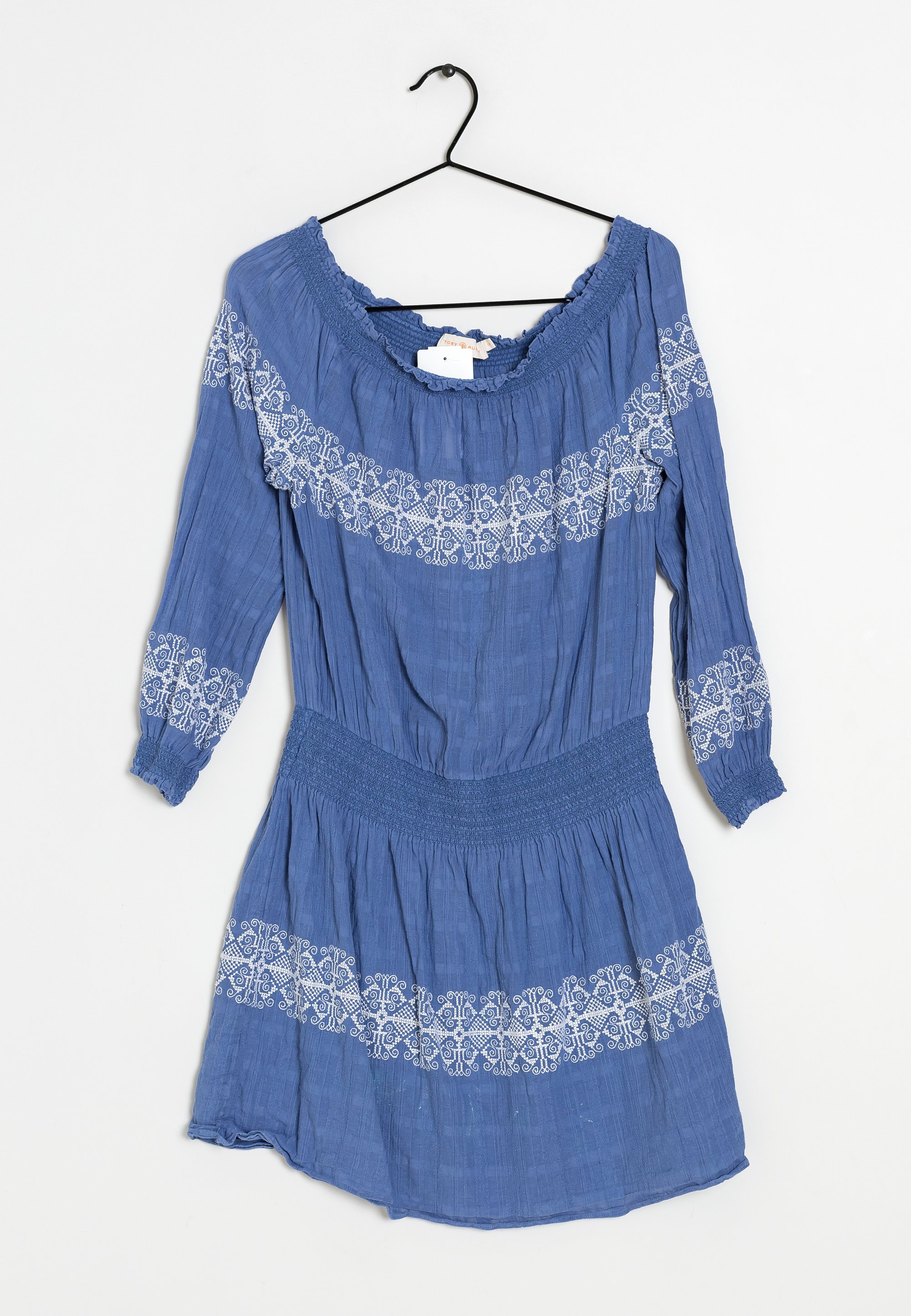 blue dress for baby girl Tory Burch
