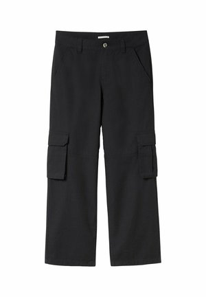 Kareiviško stiliaus kelnės - heavy black