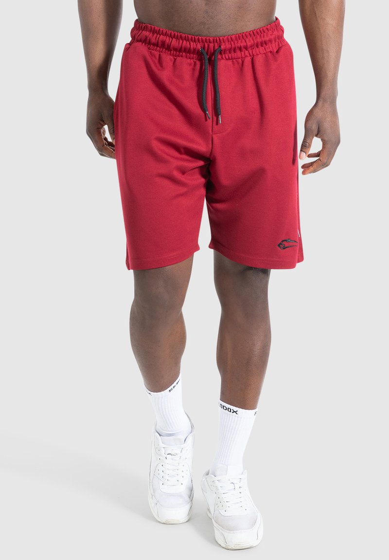 Smilodox NALE TRAINING SHORTS - Korte broeken - bordeaux