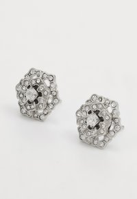 Guess LE FLEUR - Pendientes - silver-coloured