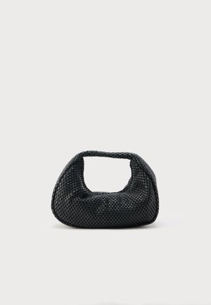 ST. AGNI, WEAVE BON BON - Sac à main - black