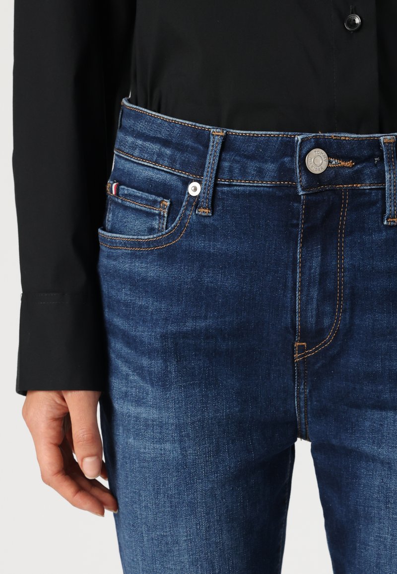 Tommy Hilfiger COMO WHISKERED MID RISE SKINNY JEANS - Skinny džíny - new doreen
