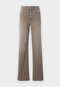 ONLJUICY WIDE LEG - Platėjantys džinsai - tobacco brown