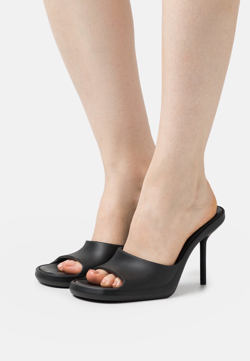 MIISTA IDA Mules à talons black/noir ZALANDO.FR