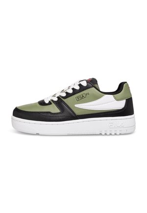 FOOTWEAR FXVENTUNO - Trainers - oil green/black