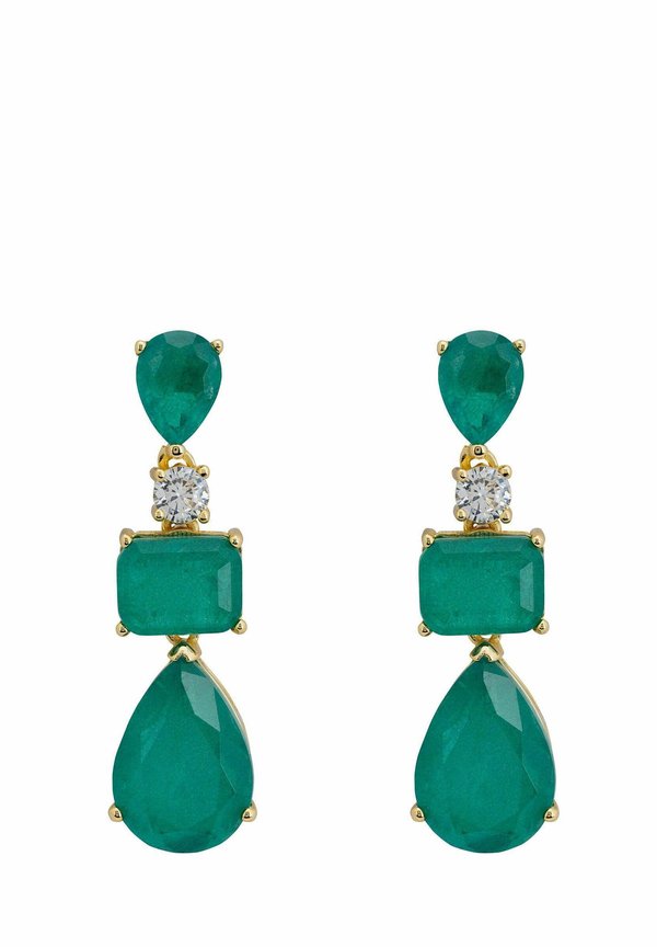 VALENTINA DROP COLOMBIAN EMERALD - Earrings4