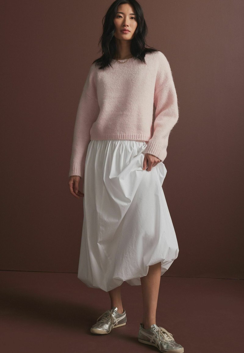 Next REGULAR FIT SOFT TOUCH BARDOT OFF THE SHOULDER - Džemperis - pink blush