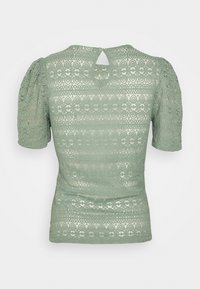 VILA VICHIKKA PUFF O NECK - Palaidinė - green milieu