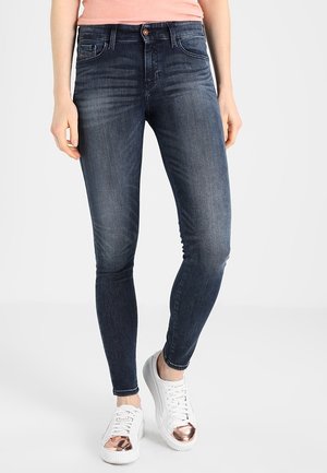 Skinny-Farkut - grey denim