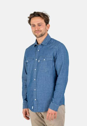 WESTERN  - Hemd - 1301 mid blue wash
