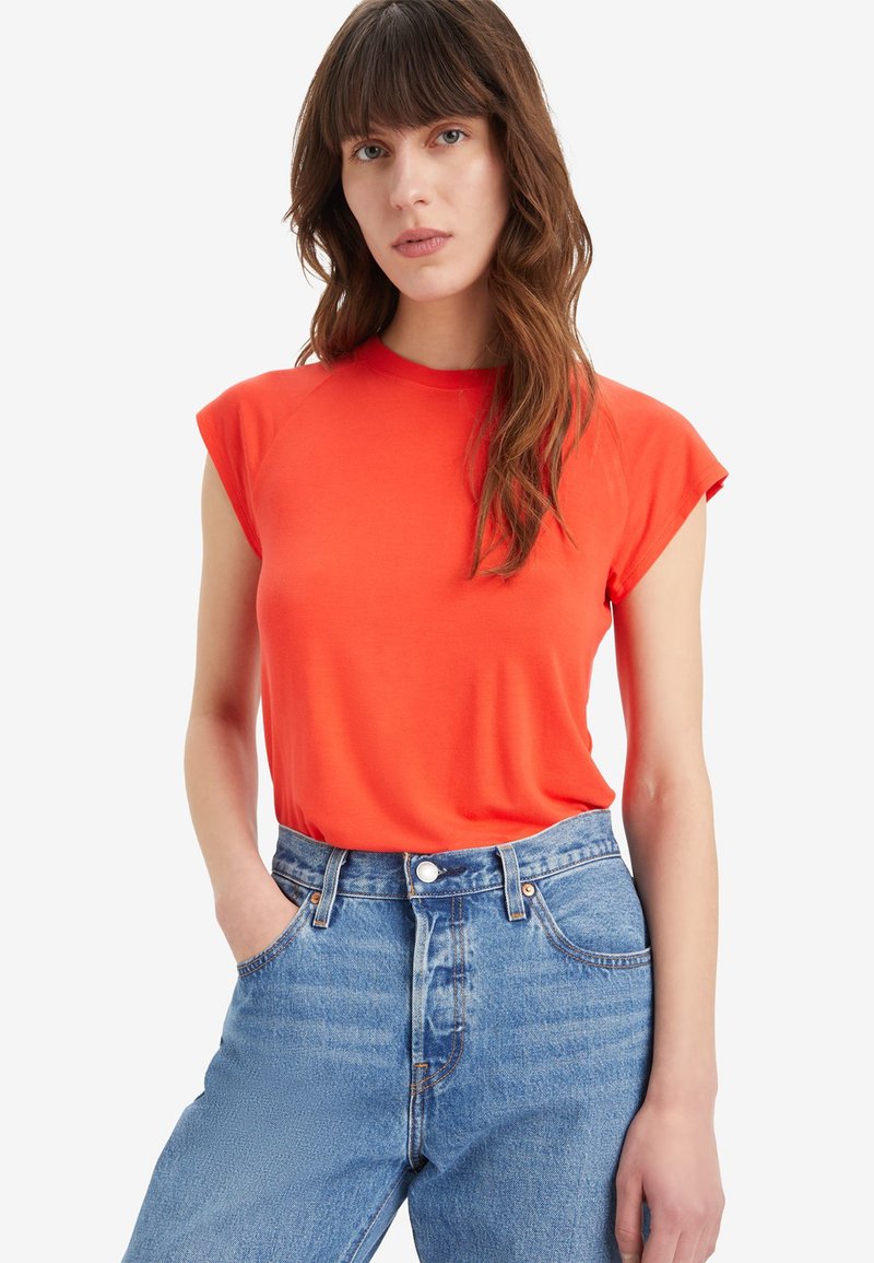 Levi's® ANYWEAR TANK - Navadna majica - poppy red
