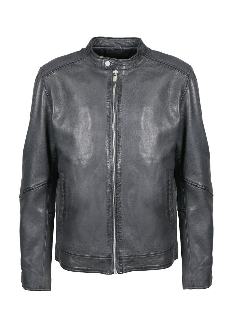 Freaky Nation NEW LUCKY JIM-FN SP - Lederjacke - anthra/anthrazit - Zalando