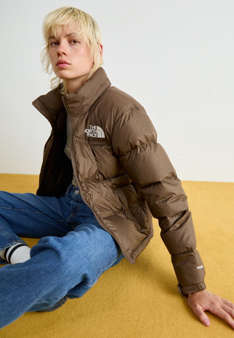 Brown The North Face Nuptse Braune Daunenjacke 1996 Retro Nuptse