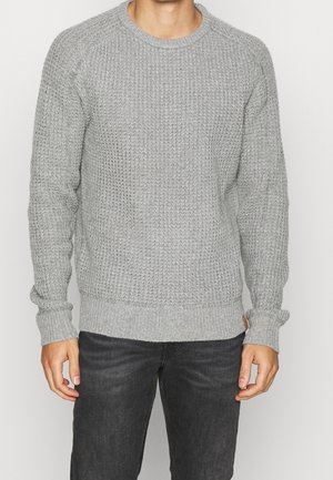 Pier One Pullover - mottled light grey