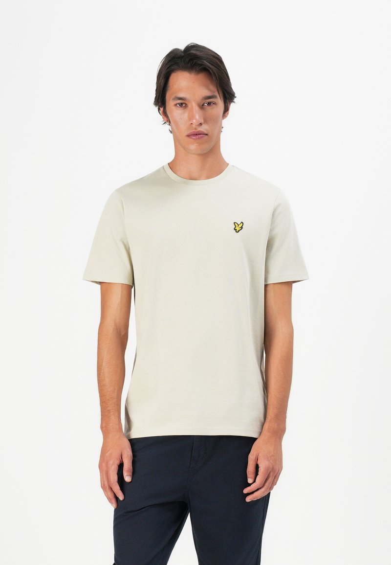 Lyle & Scott PLAIN - T-shirts basic - grey taupe