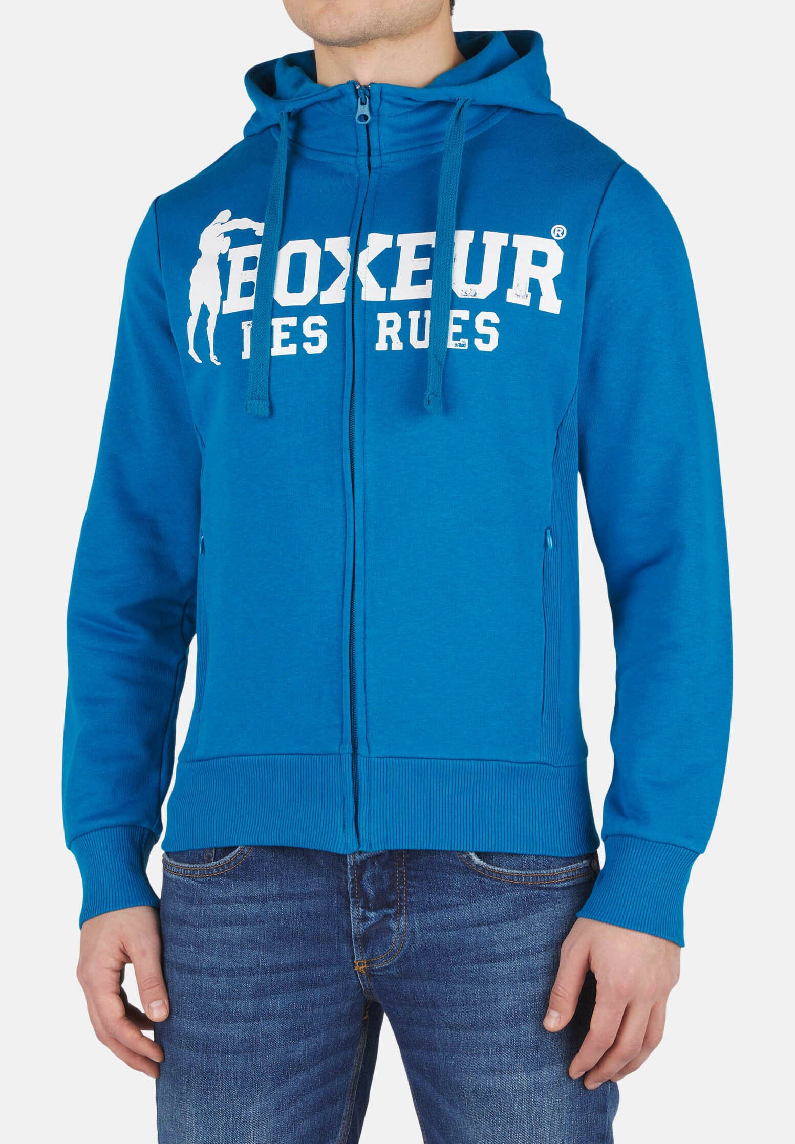 Boxeur Des Rues UOMO - Felpa con zip - blu - Zalando.it