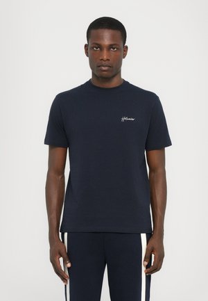 TUCKER EMBROIDERY TEE - T-shirts - navy