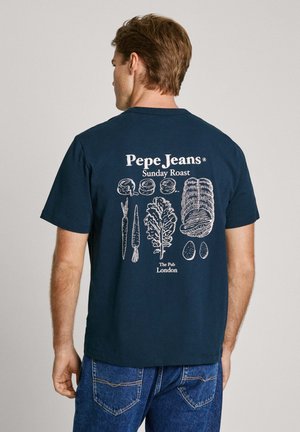 ARRYN - T-shirt imprimé - dulwich blue