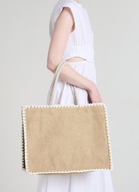 Calliope RICAMO - Handtasche - beige
