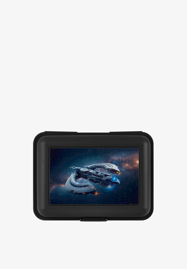 SPACE SHIP – Brotdose – schwarz