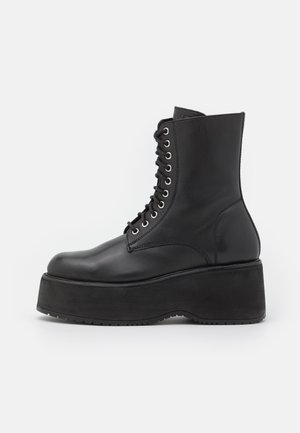 Bottines compensées - black