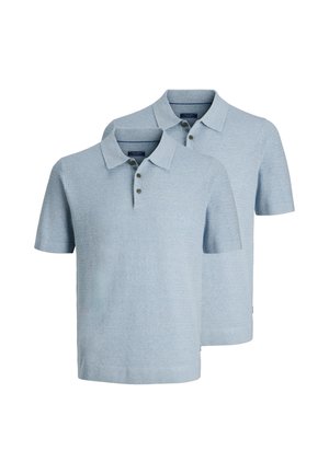2 PACK - Poloshirt - ashley blue