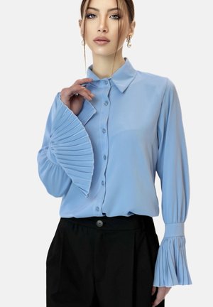 Elara Hemdbluse - blau