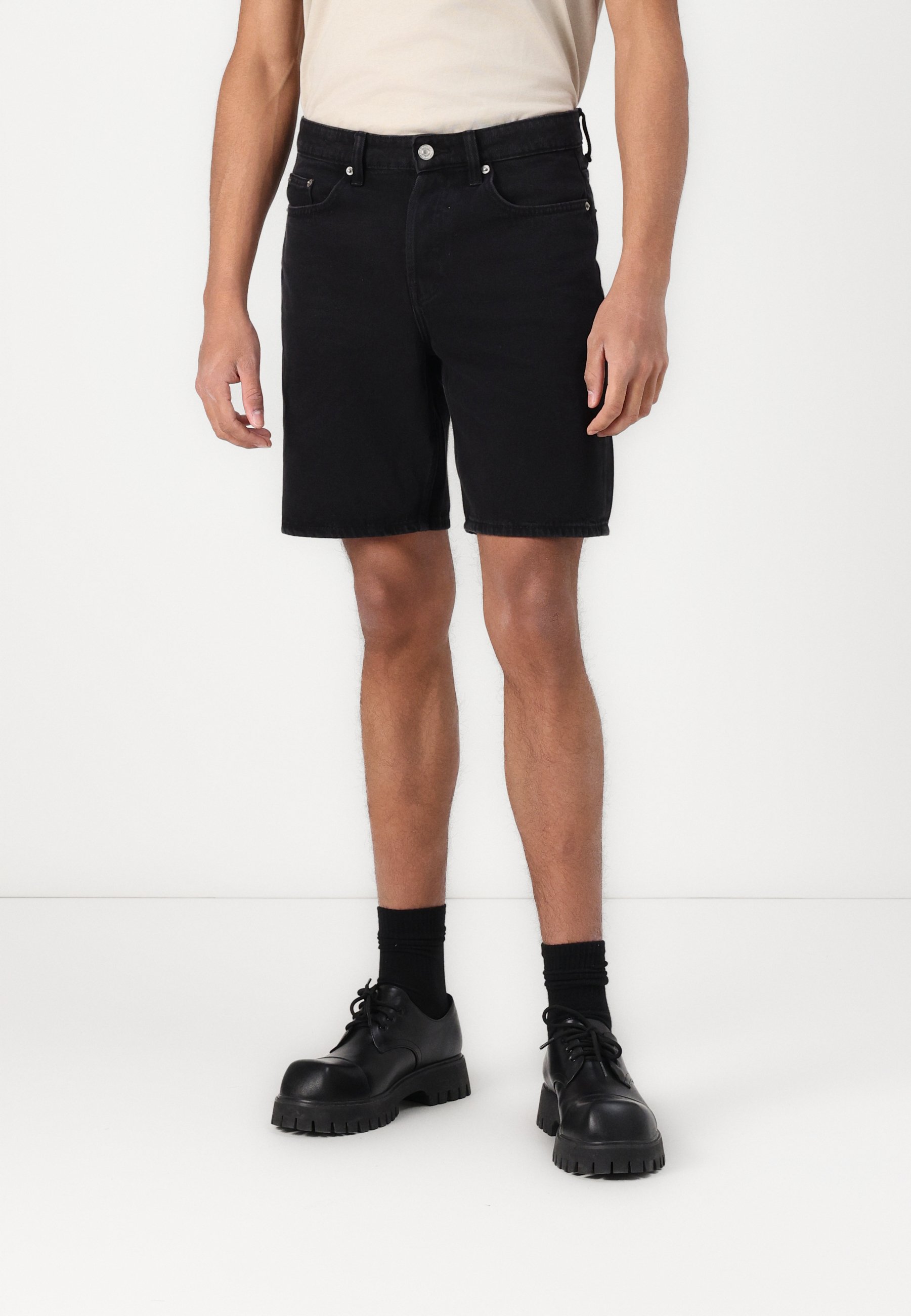 Only & Sons Bermuda Jeans Uomo Sbiadito - Pantaloncini Denim 5 Tasche Per Estate E Spiaggia