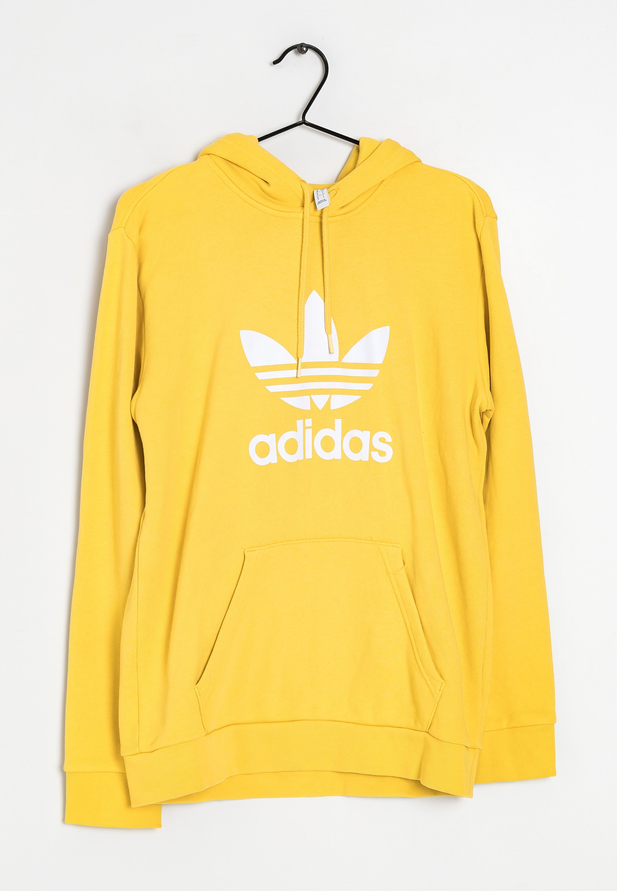 Trefoil Sweat Adidas Femme Jaune Adidas Originals Sweat à Capuche