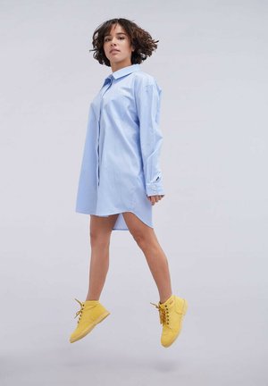 Robe chemise - bleu