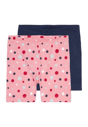 BIKER 2 PACK - Shorts - navy/hellrot