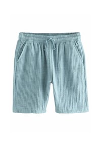 Next - REGULAR FIT -  SOFT TEXTURED - Shorts - navy Thumbnail Image 1