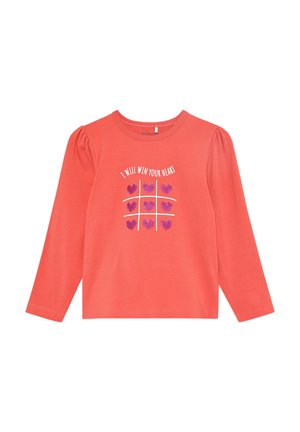 T-shirt con stampa - spiced coral