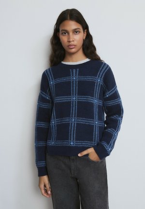 Strickpullover - azul