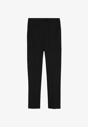 Marks & Spencer SLIM FIT ANKLE GRAZER - Stoffhose - black