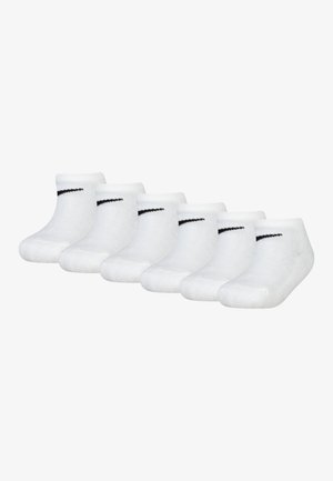 Nike Sportswear BASIC NO SHOW 6 PACK - Κάλτσες - white