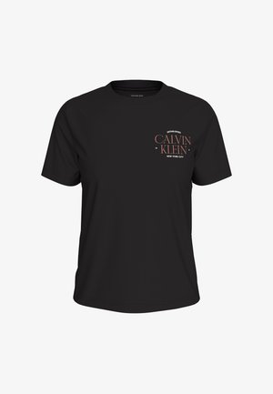 Calvin Klein Jeans, Triko s potiskem - black