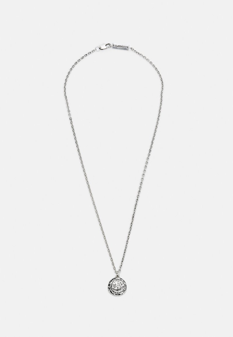 Classics77 EXPRESSIVE FACE NECKLACE - Κολιέ - silver-coloured