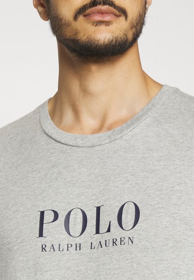 Polo Ralph Lauren CREW SLEEP - Pyžamový vrchný diel - andover heather