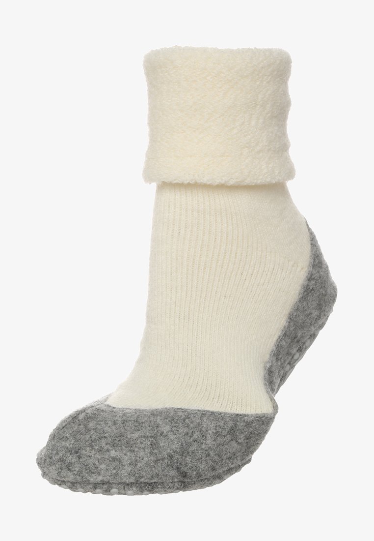 FALKE - COSYSHOE HOMEPADS - Chaussettes - off-white, Agrandir