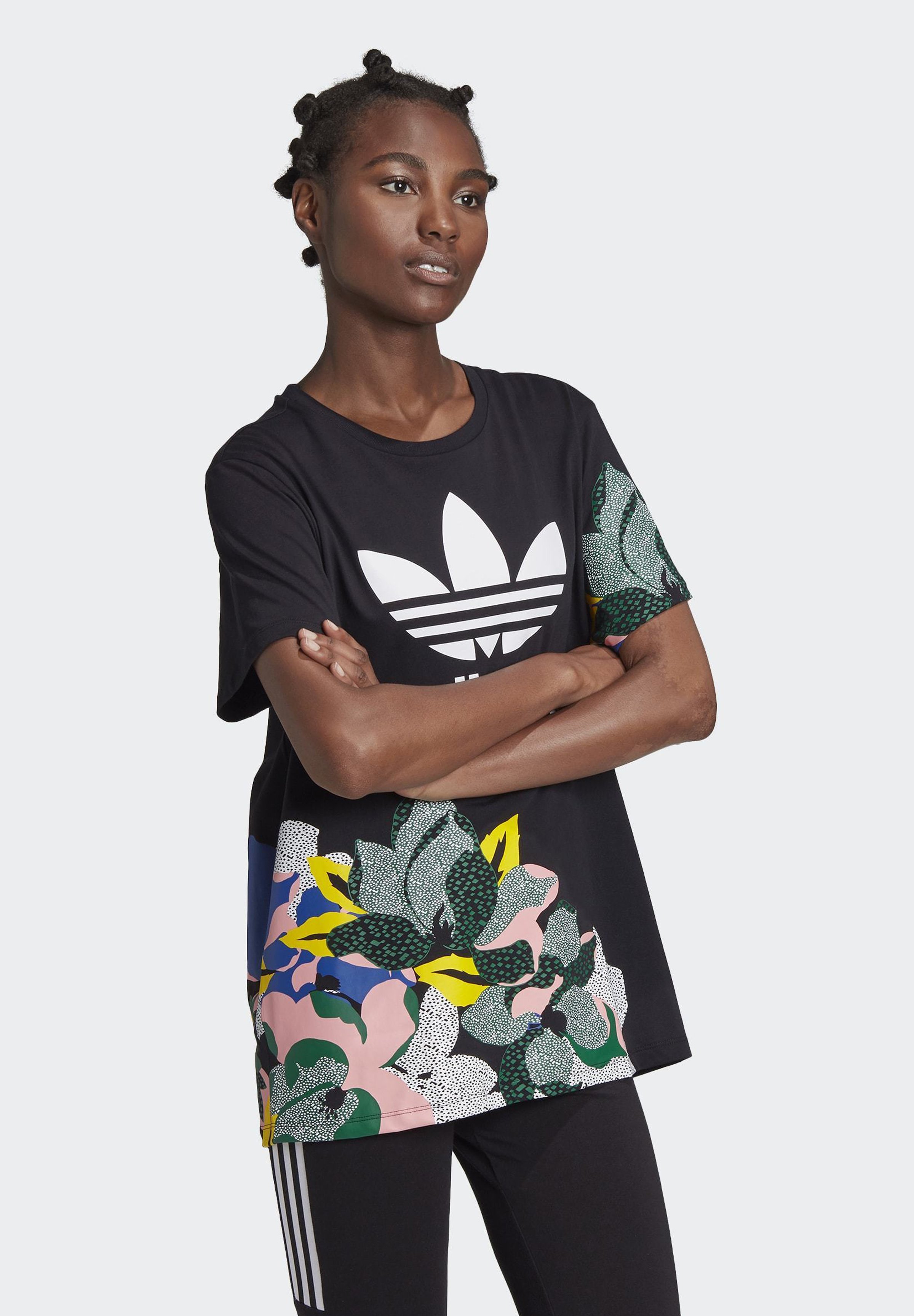 HER STUDIO LONDON LOOSE T SHIRT T shirt med print black HER STUDIO LONDON LOOSE T SHIRT T shirt med print black