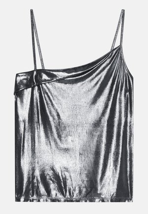 Even&Odd Top - silver-coloured