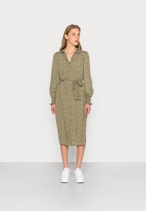 VMHENNA SHIRT DRESS - Robe chemise - ivy green