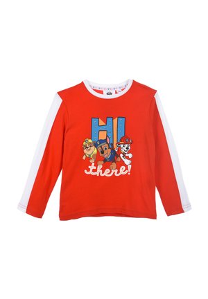 PAW PATROL RUBBLE ZUMA MARSHALL LONGSLEEVE CHASE - Long sleeved top - rot