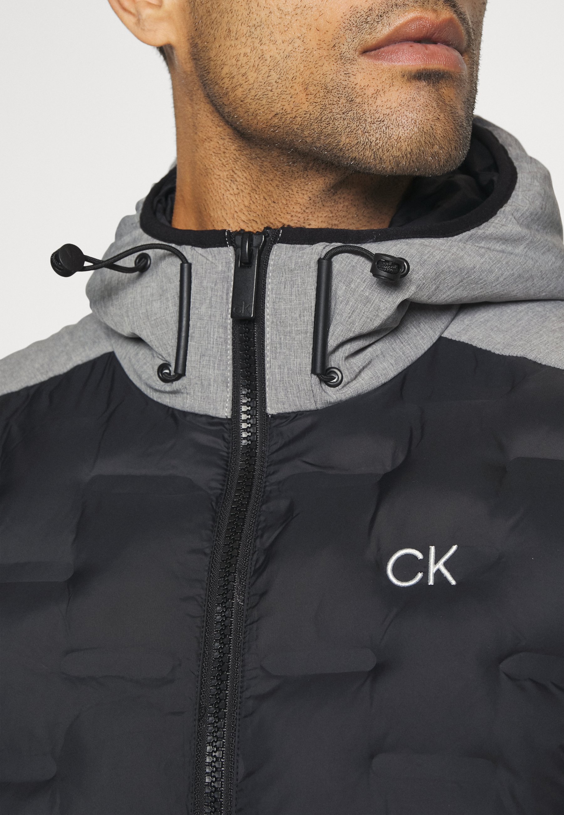 Calvin klein golf olive padded two pocket jacket Clearance