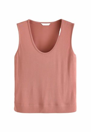 SLOUCH SCOOP NECK - Tops - blush pink