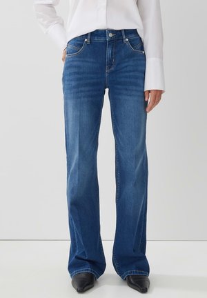 Flared jeans - blue denim