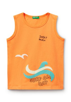 United Colors of Benetton TANK  - Top - orange